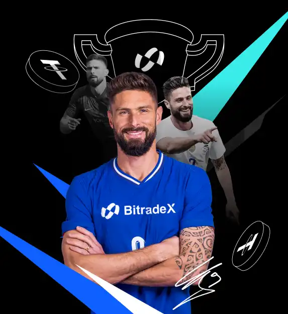 Olivier Giroud BitradeX Ambassador